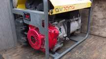 Honda Wacker Neuson Agregat Prądotwórczy / Generator Pradu  7.0 Kva