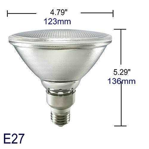 Żarówki LED E27 PAR38 15W=120W Biały ciepły 3 sztuki