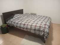 Cama de casal com colchão