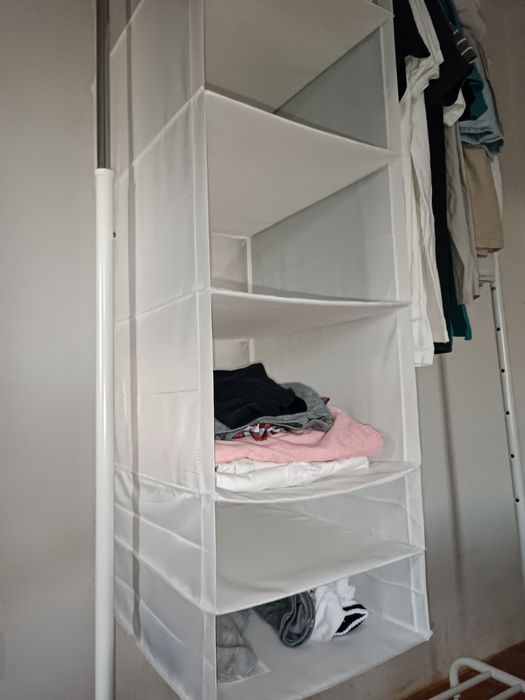 Organizador de roupa sem o cabide