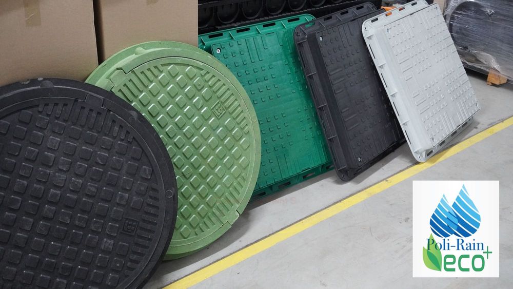 Właz ogrodowy, pokrywa studnia, szambo. Polimerowy Czarny A15!