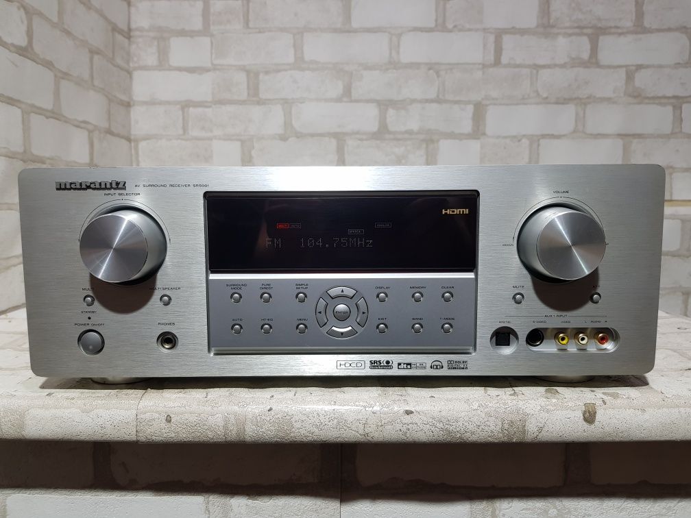 AV ресивер/підсилювач MARANTZ SR5001,*7х90 Вт,HDMI, б/у з Німеччини