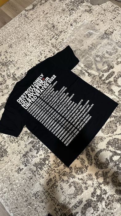 футболка Alyx Destroy Lonely Tour 2022 (Alyx;1017;9SM;drip;erd;opium)