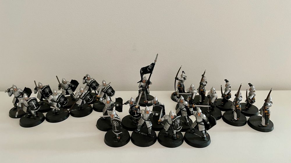 Games Workshop, LotR (Władca Pierścieni) 24 wojowników Gondoru