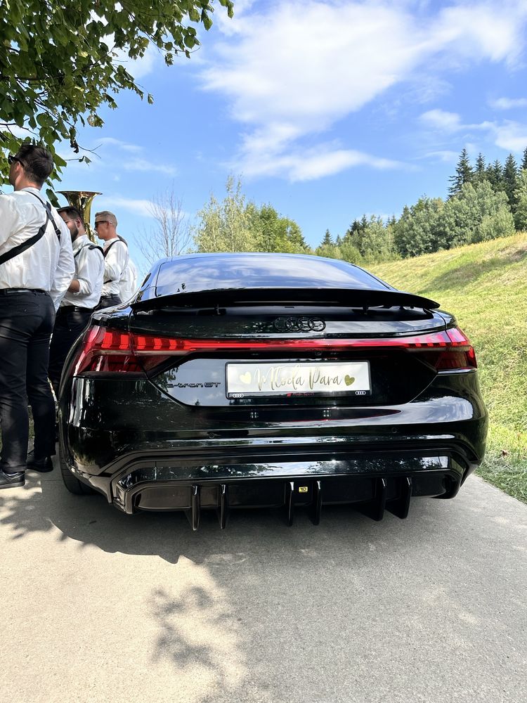 Samochód do ślubu Audi E-tron GT Audi RS7 auto do ślubu