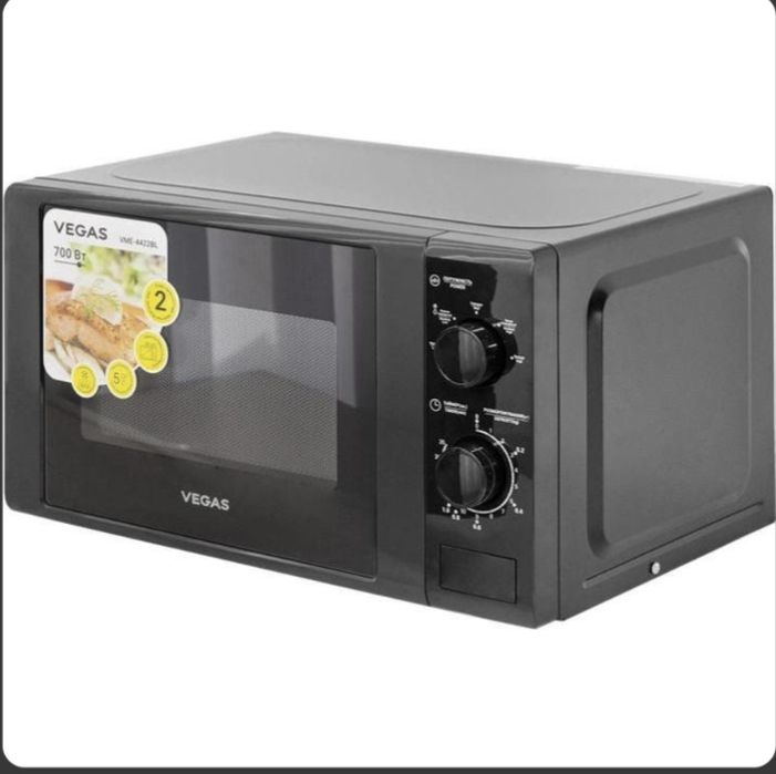 Микроволновая печь Vegas VME-4422BL
Микроволновая печь Vegas VME-4422B