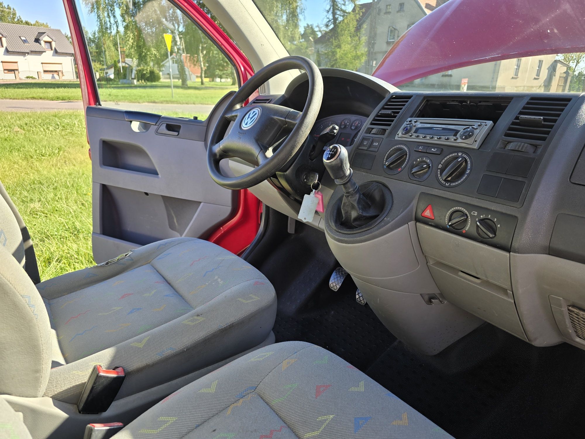 VW Transporter T5 1.9 TDi Klima 6-Osobowy Wspomaganie Elektryka Isofix