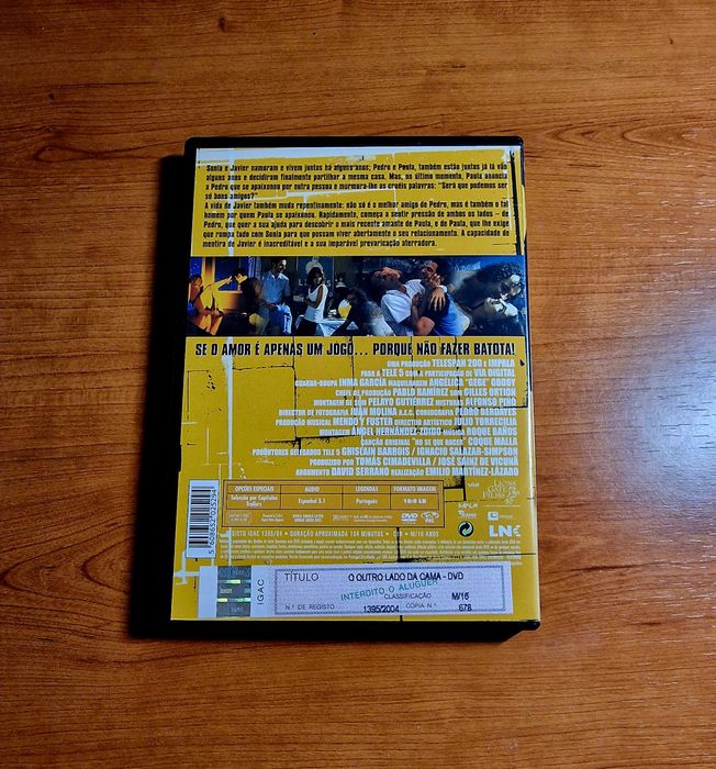 O OUTRO LADO DA CAMA (Paz vega/Ernesto Alterio/Natalia Verbeke)
