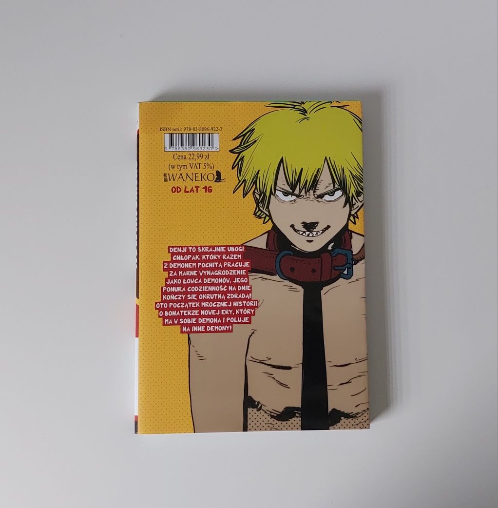 Chainsaw man 1 tom waneko manga mangi