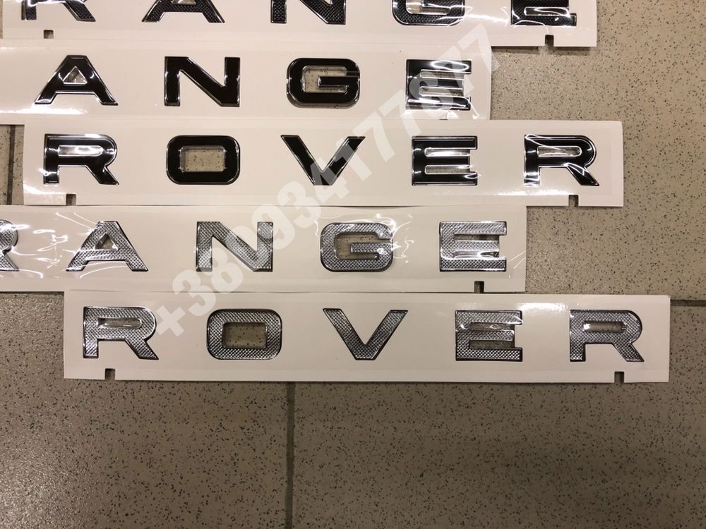 Эмблемы буквы Range Rover Vogue Sport бампер капот L405 L322 L494 L320