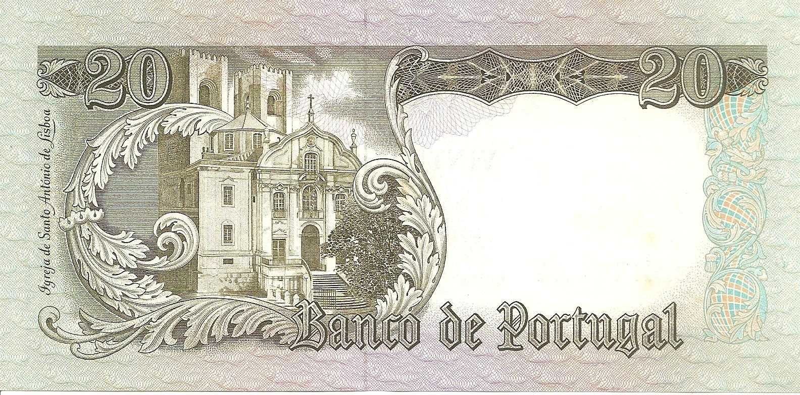 20$00 nota Santo António