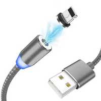 Магнитный кабель Suntaiho для iPhone USB Cable 1 м Lightning черный