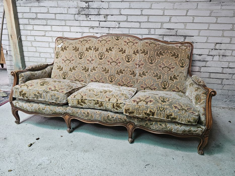 Kanapa sofka w stylu ludwikowskim  Ludwik #94 *WYPRZEDAŻ*  Stylowy Węg