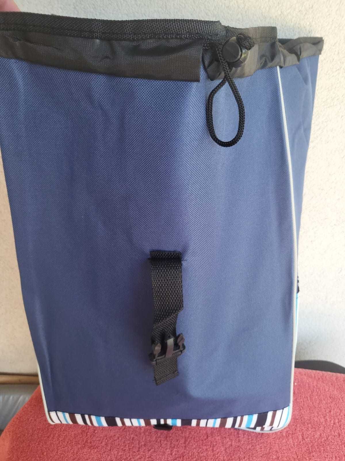 Nowa torba na wózek zakupowy, pojemna, elegancka. Okazja