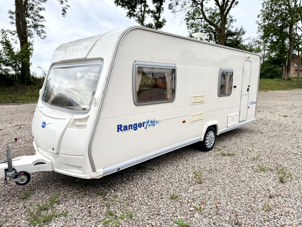 Przyczepa Kempingowa Bailey Ranger 2007 rok 6/7 osobowa tylko 1050kg