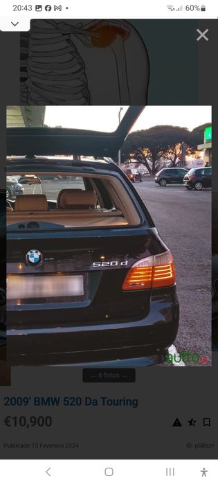 BMW 520D 2009 full extras