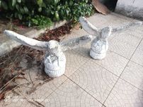 Águias Decorativas em Cimento