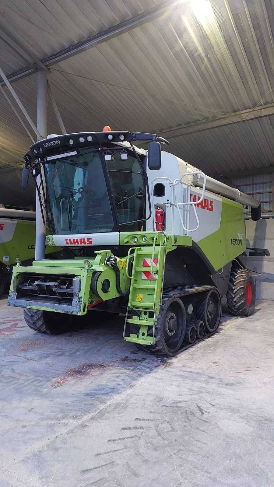 Claas Lexion 760tt + Vario 1050