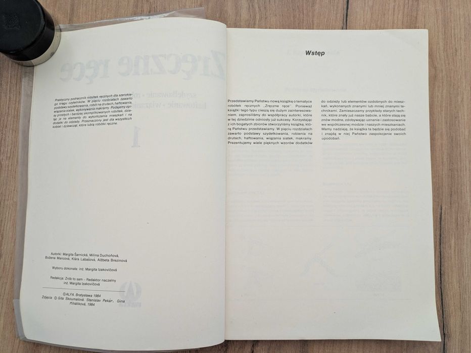 Zręczne ręce. Szydełkowanie, robótki na drutach, haftowanie itp.  1984