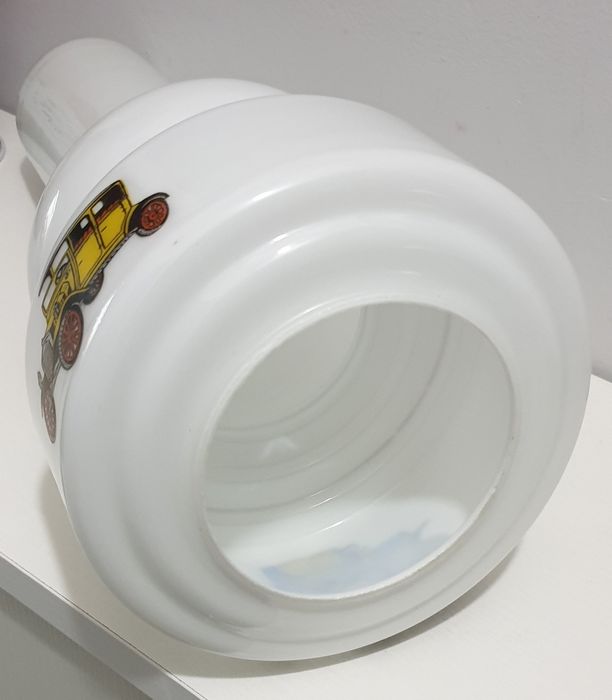 Klosz na lampę typu "naftowa" z okresu PRL