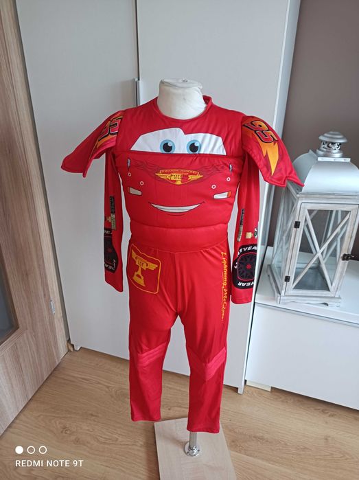 H&M strój przebranie ZYGZAK MC QUEEN McQueen AUTA CARS 98/104 (33)