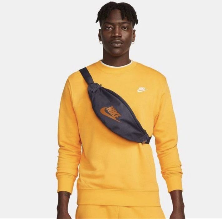 Сумка-бананка на пояс Nike Heritage Waistpack (DB0490-015)