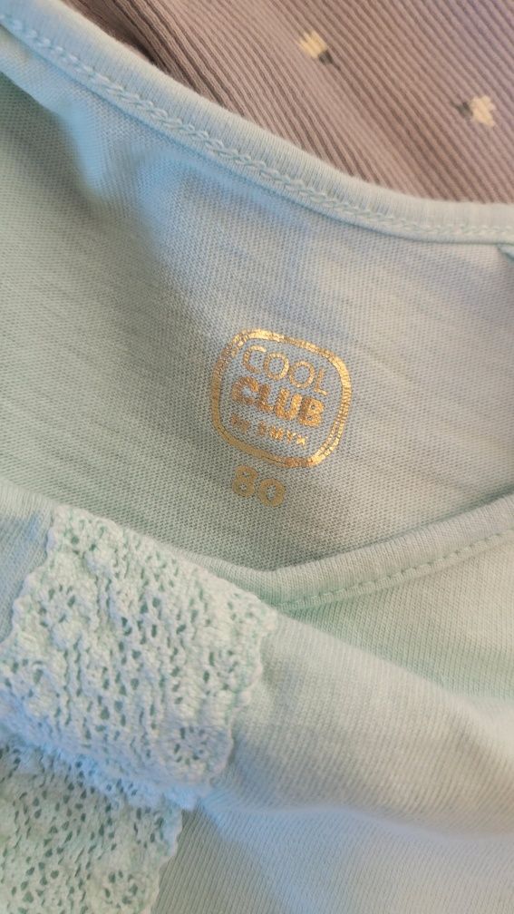 7 bluzek z długim rękawem Zara, H&M, Cool Club, Lupilu, So Cute 80
