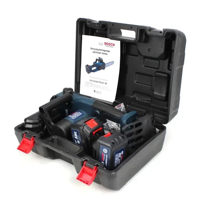 Аккумуляторная цепная пила BOSCH | 36V | 6 A/h | Латвия!!!