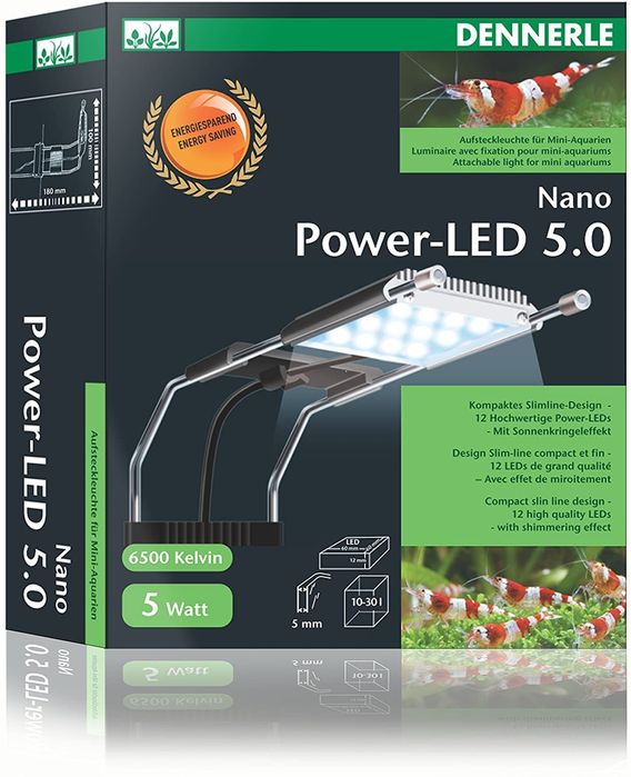 Dennerle Power LED 5.0, lampa krewetkarium/bojownik