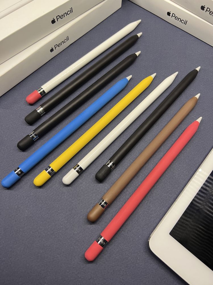 Apple Pencil 1-gen новий Оригінал + чорний чохол МАГАЗИН Гарантія