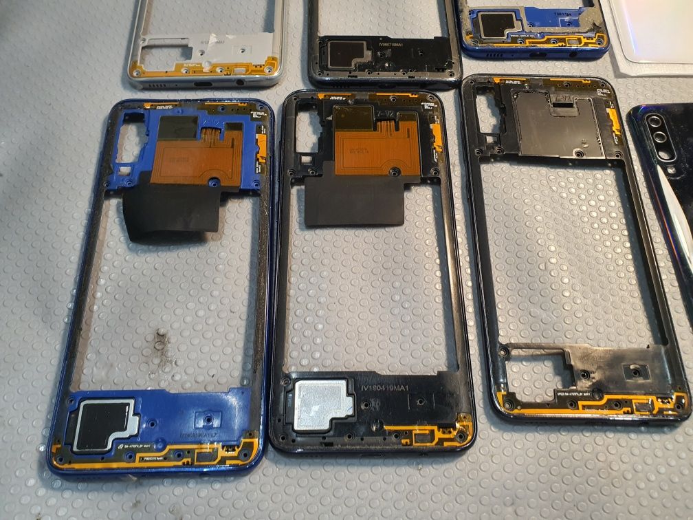 Samsung a70 części, płyta główna, złącze ładowania, aparat, taśma