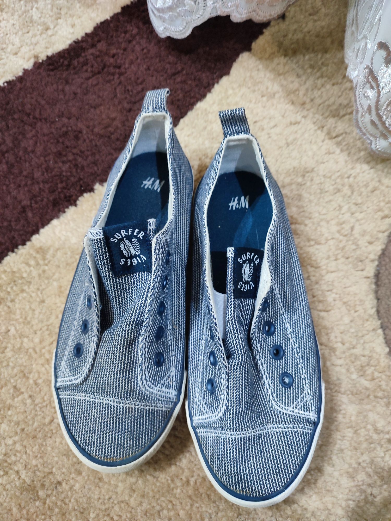 Макассины H&M в отличном состоянии