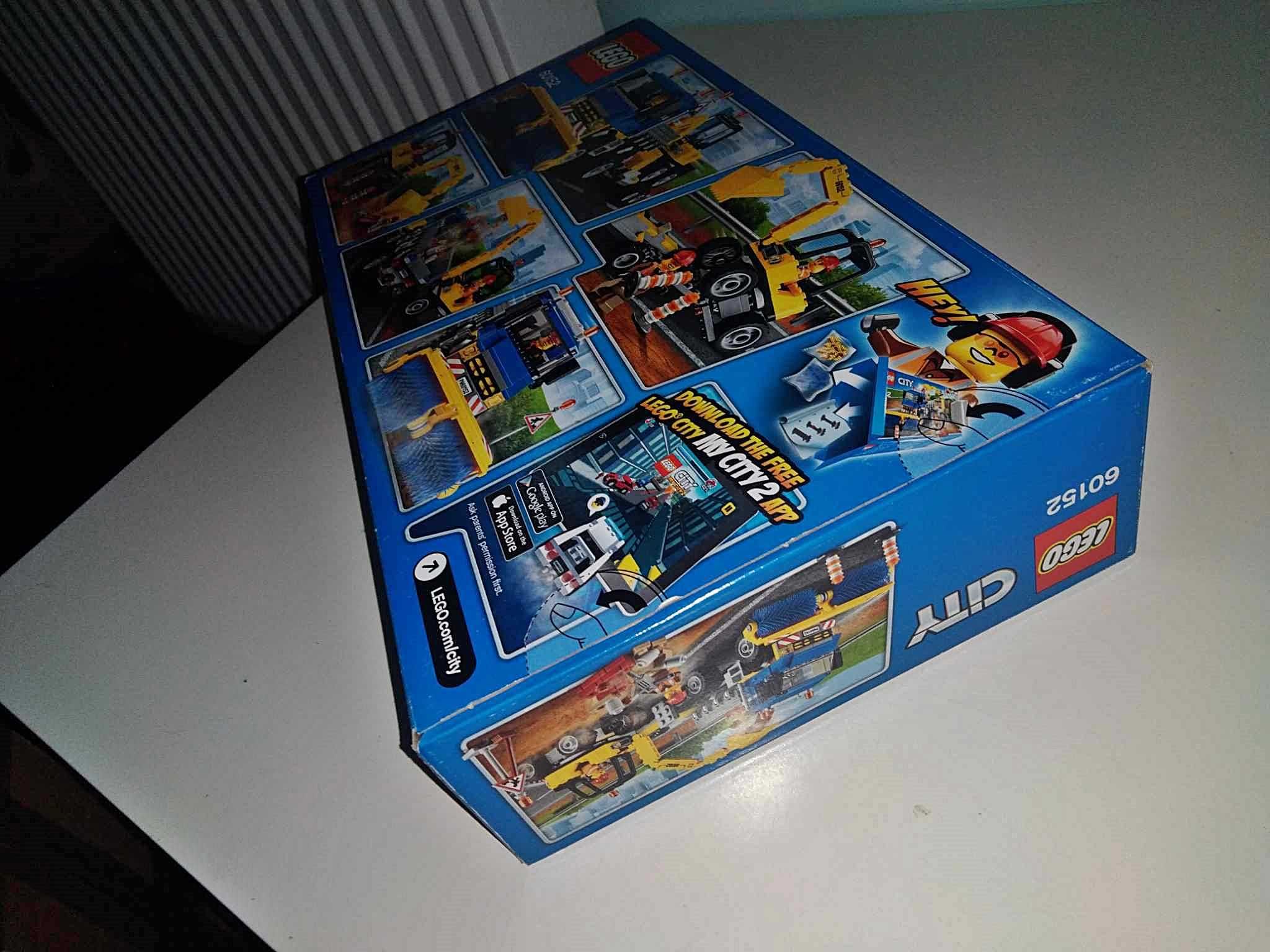 LEGO City 60152 Zamiatacz ulic i koparka