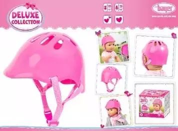 Kask rowerowy dla lalek. Bayer