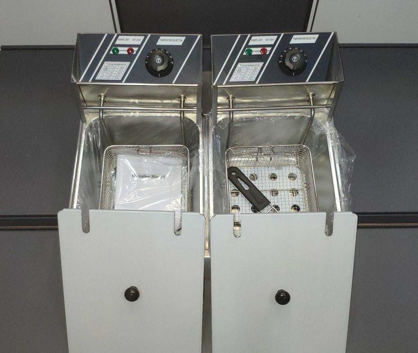 Fritadeira Industrial Eléc 6+6 NOVA