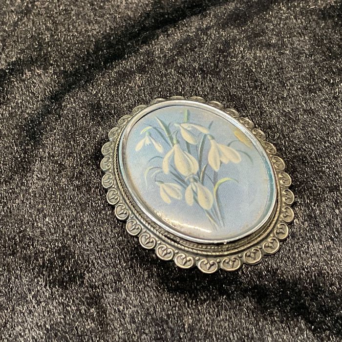 Broche peça vintage 5 cm