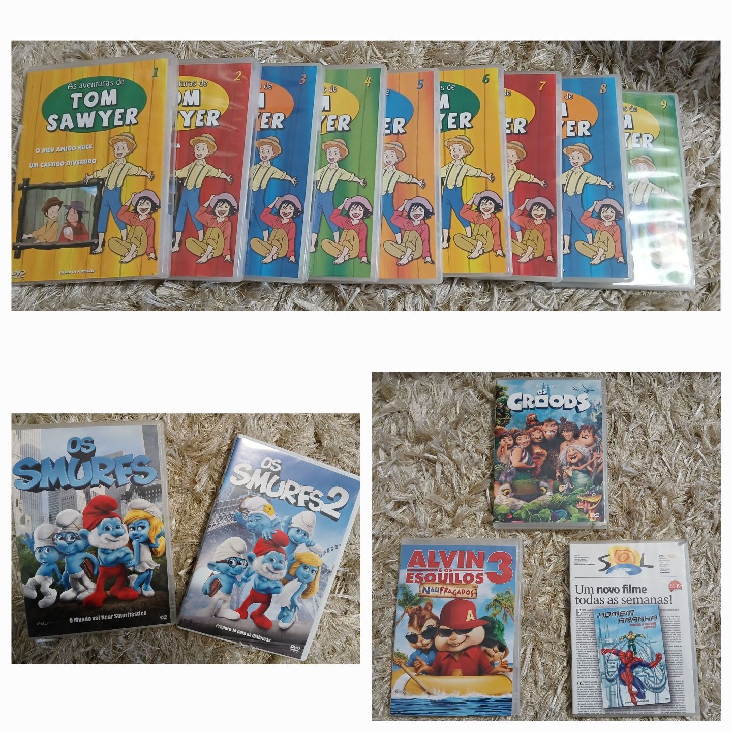 Dvds infantis variados