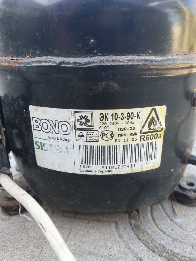 Компресор BONO EK 10-3-90-K  R600a для холодильника Nord