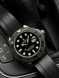 Швейцарские часы Rolex Yacht-Master Black. Топ качество