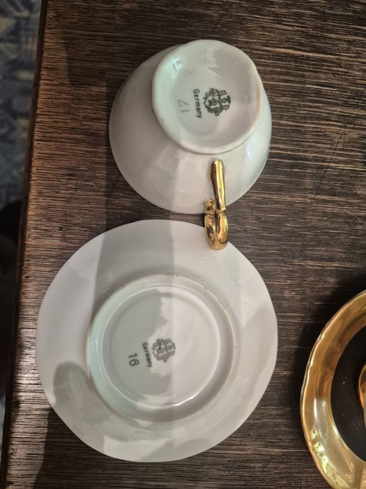 Komplet porcelany niemieckiej