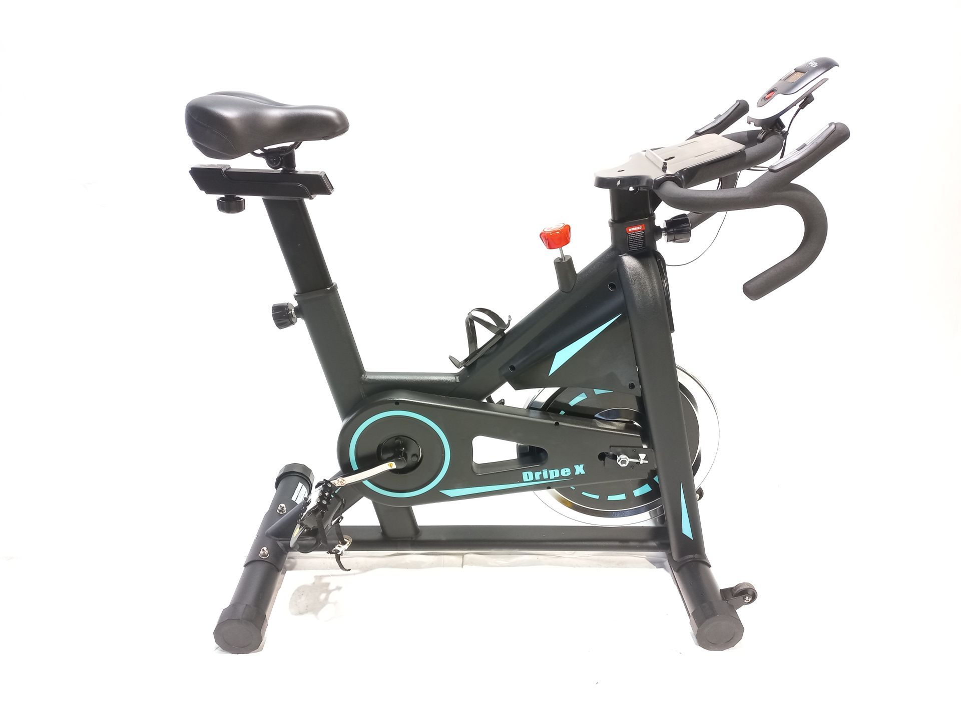 Rower treningowy magnetyczny Dripex Monitor LCD Czujnik tętna Do 150kg