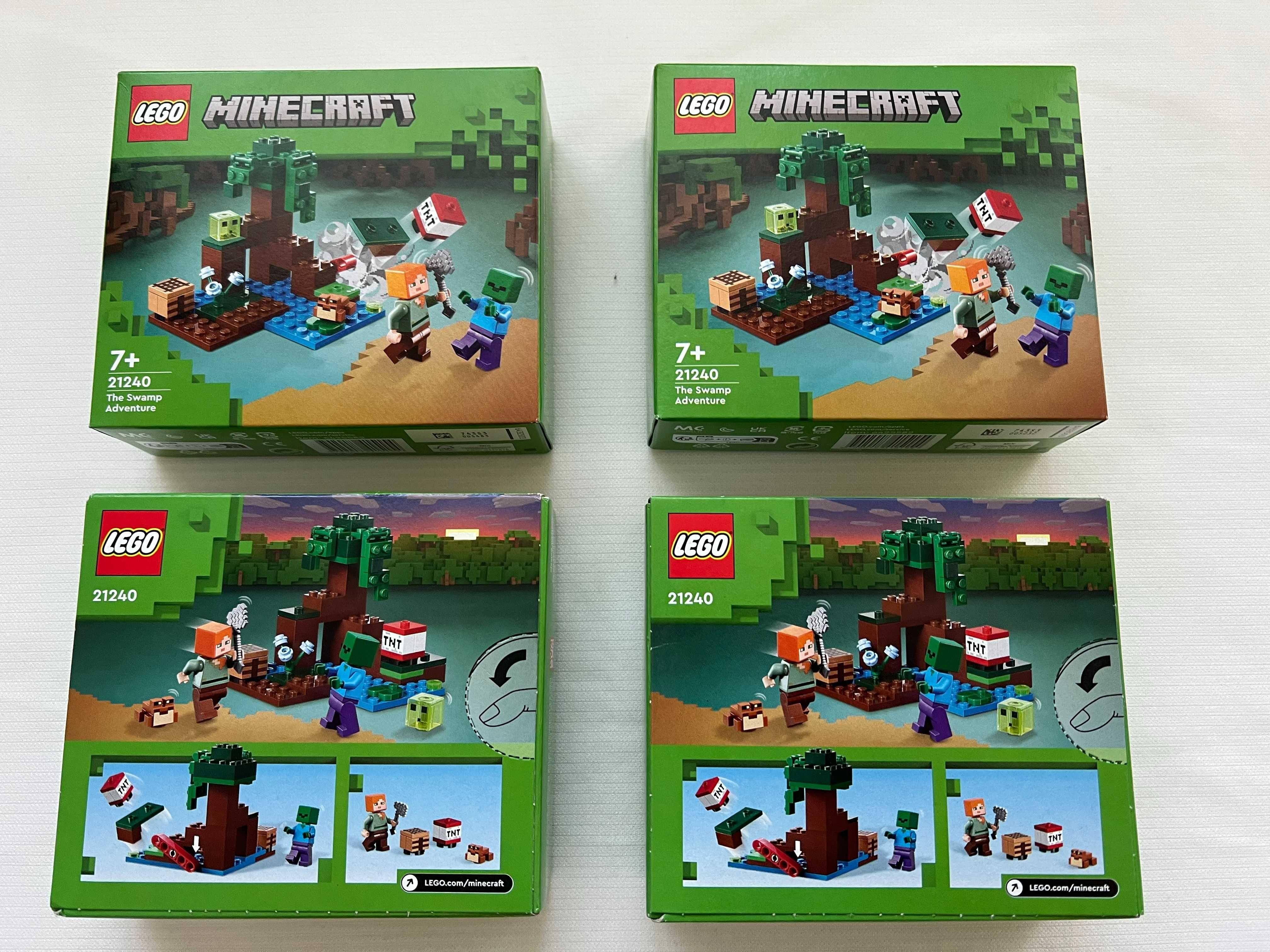Конструктор LEGO Minecraft 21240 Пригоди на болоті