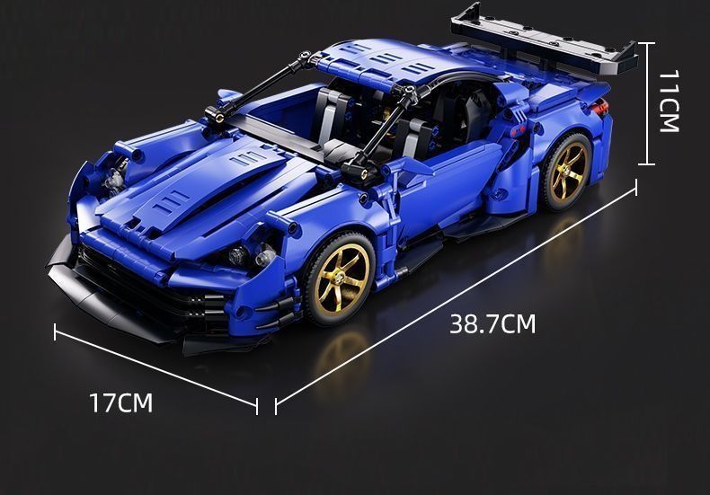 Конструктор Porsche 911 з 1631 деталей