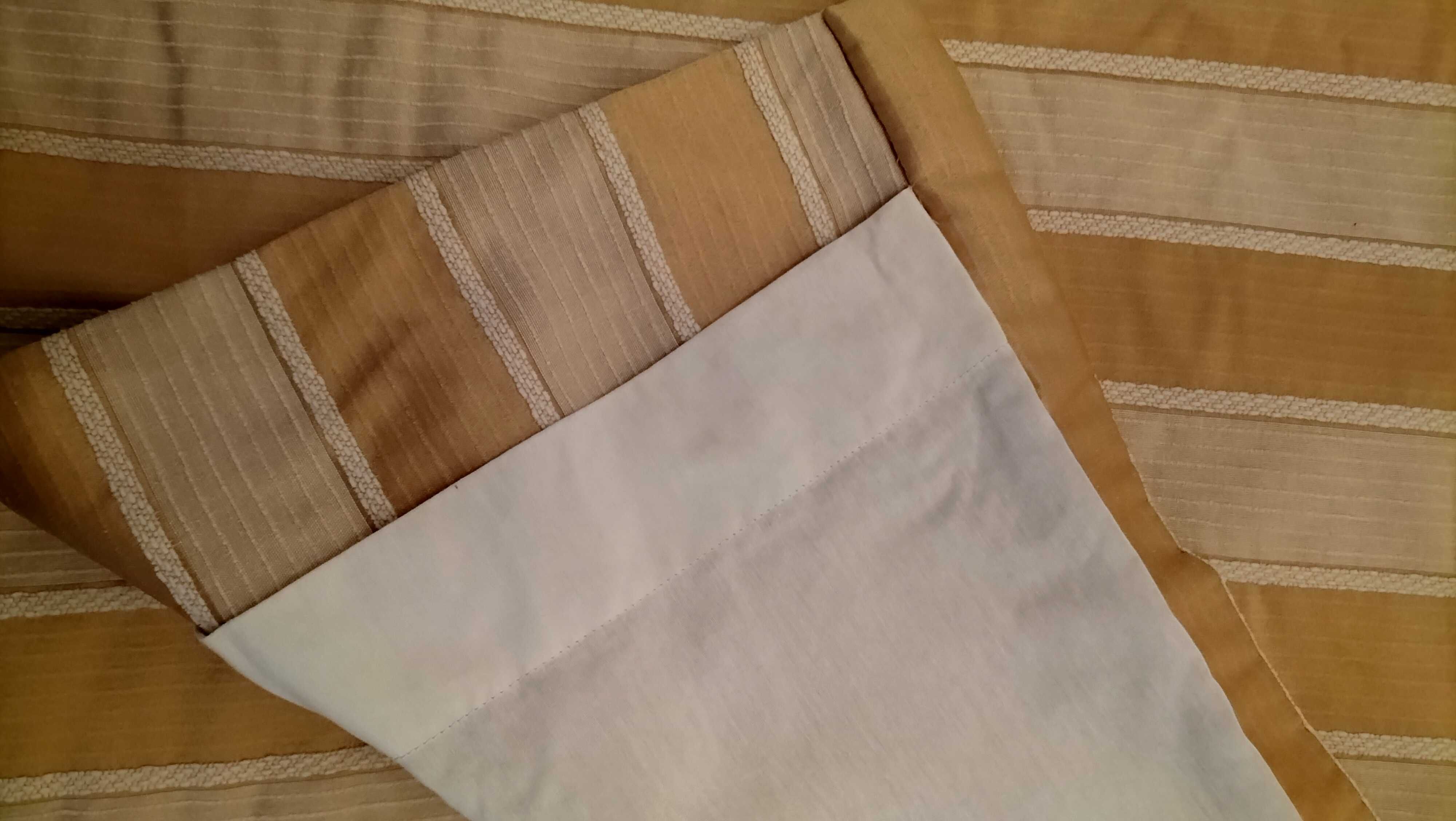 Cortinado duplo beige