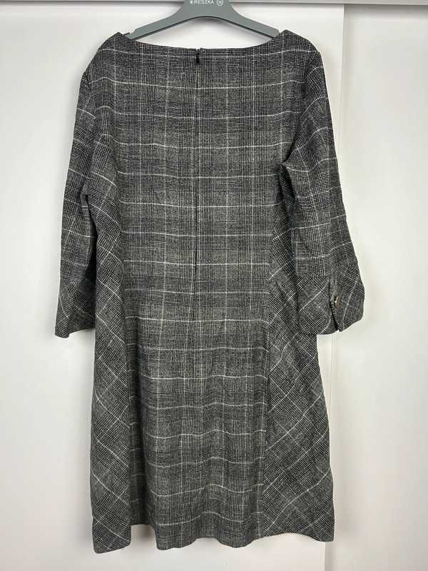 H&M sukienka w kratę rozm 42 XL
