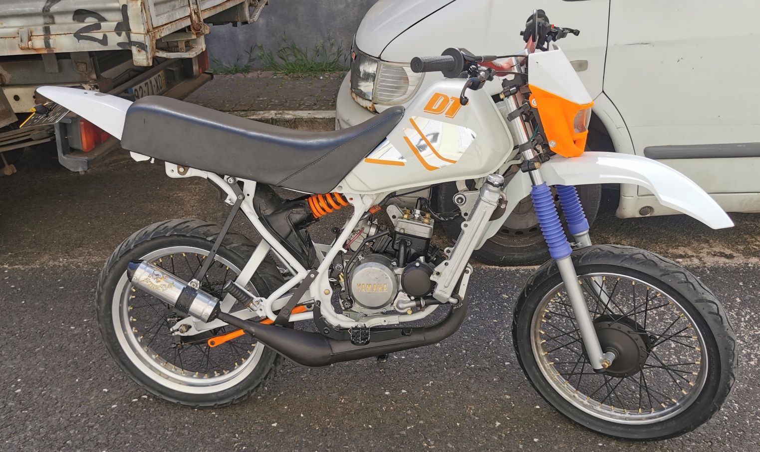 Yamaha DT 50 com material  kit polini(100cc)