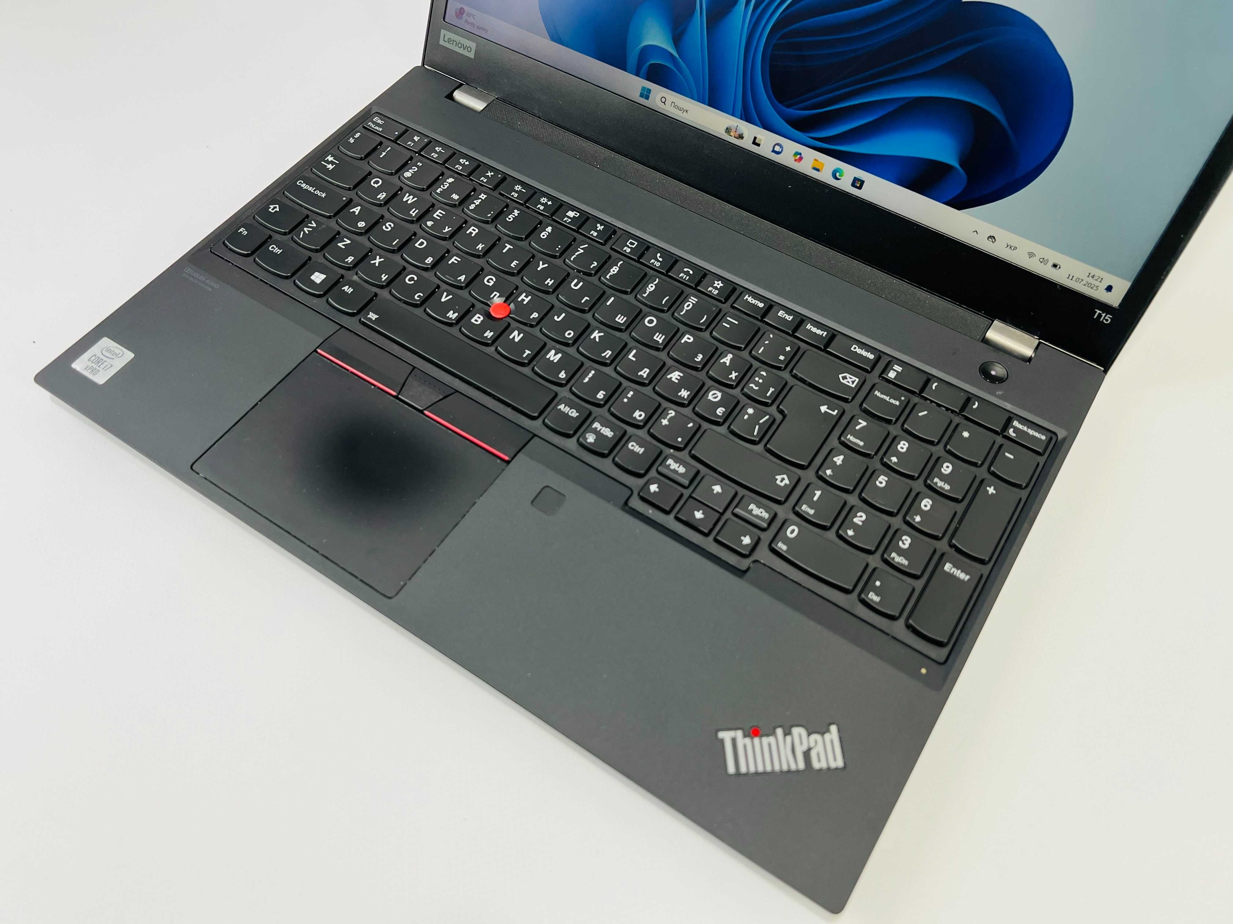 Lenovo ThinkPad Т15 Gen1, i7-10610U/ 32gb 15.6 IPS/ 512gb/ MX330 2gb