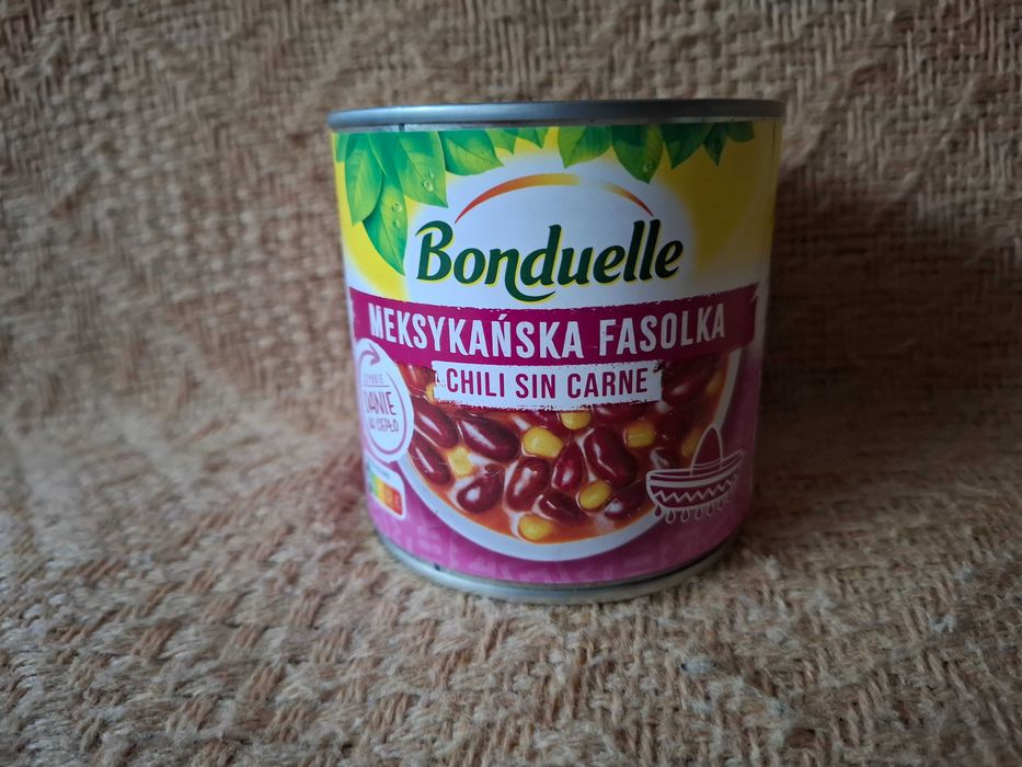 Bonduelle Meksykańska fasolka Chili Sin Carne szybkie danie na ciepło