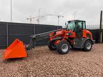 Телескопічний навантажувач EVERUN ER2500T 2.5т, ківш 1.2м3 + вила, 5м