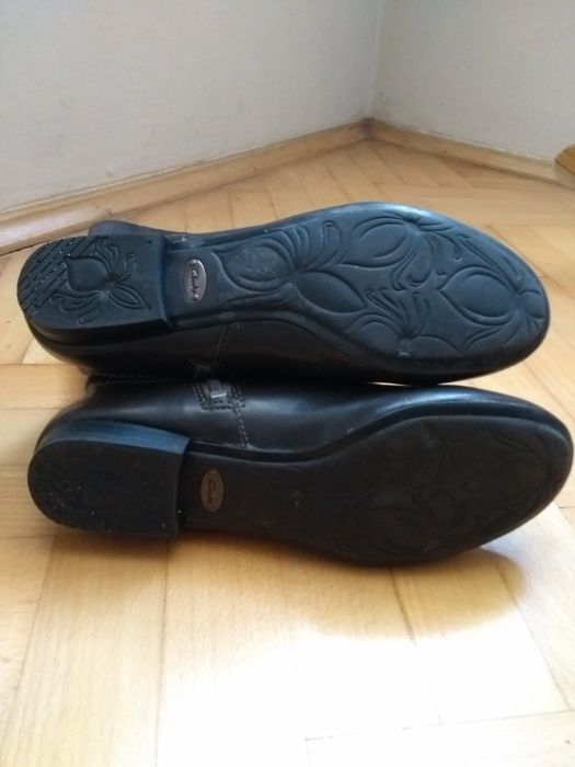 CLARKS Botki kozaki skóra 37